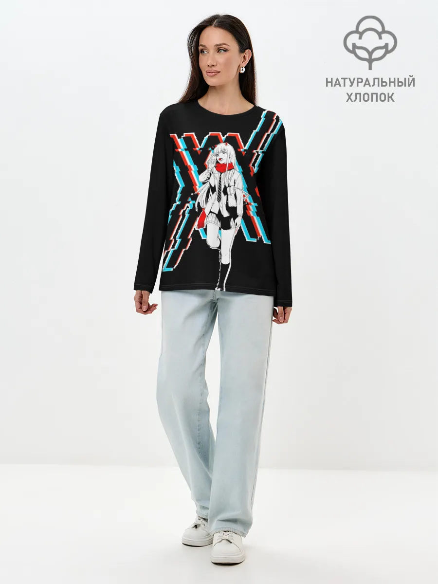 Лонгслив женский. Хлопок / Любимый во Франксе: XX