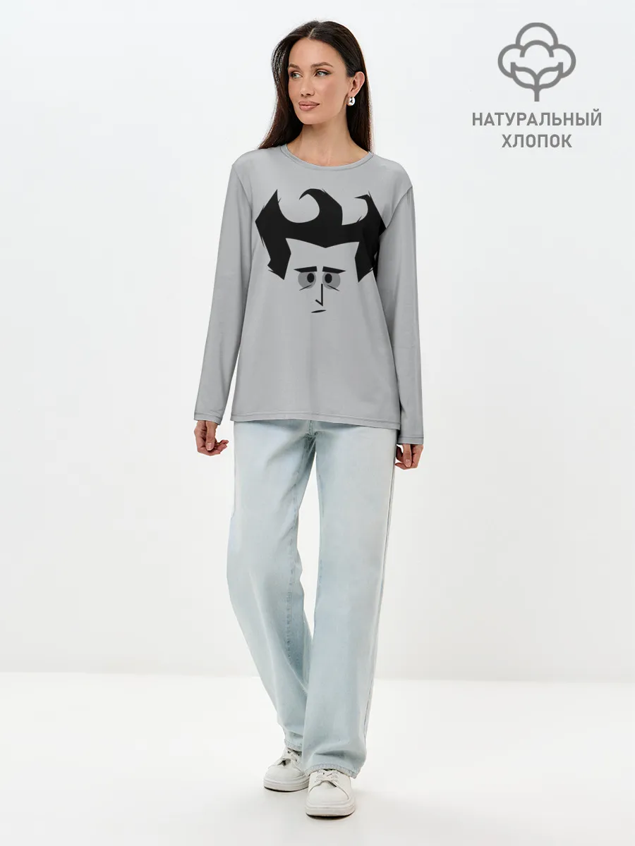 Лонгслив женский. Хлопок / Dont Starve