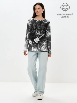 Лонгслив женский. Хлопок / The Beatles