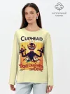 Лонгслив женский. Хлопок / Cuphead