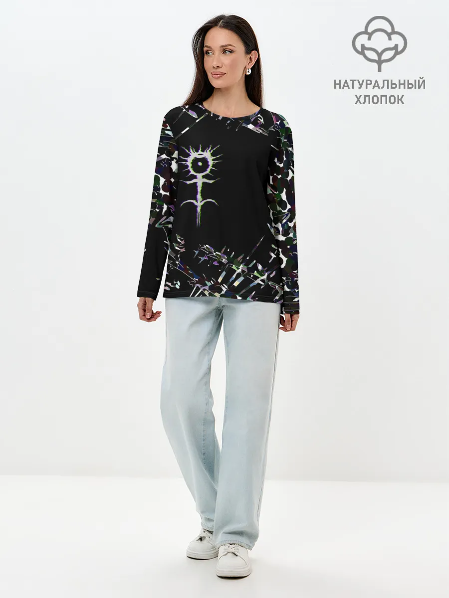 Лонгслив женский. Хлопок / GHOSTEMANE