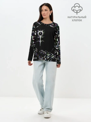 Лонгслив женский. Хлопок / GHOSTEMANE