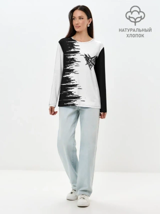 Лонгслив женский. Хлопок / Velial Squad,