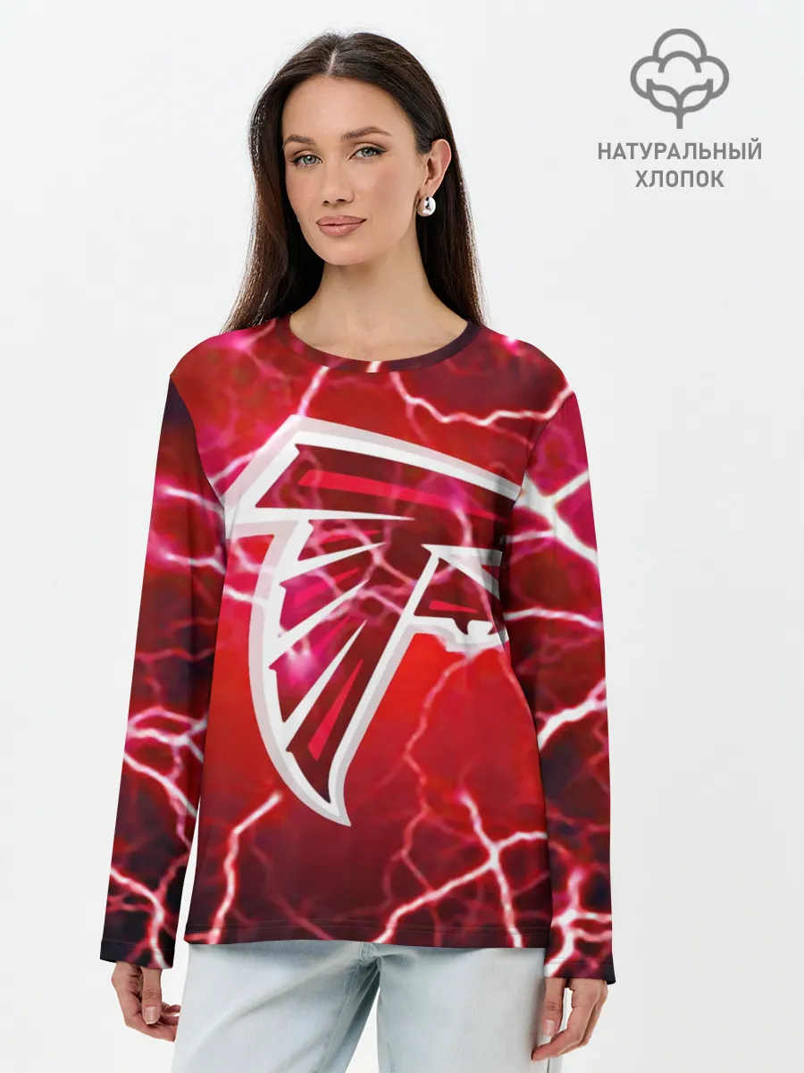 Лонгслив женский. Хлопок / Орёл