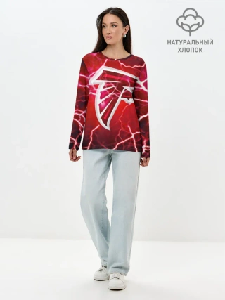 Лонгслив женский. Хлопок / Орёл