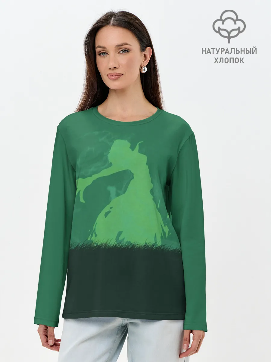 Лонгслив женский. Хлопок / Death Prophet