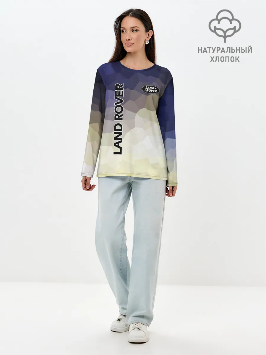Лонгслив женский. Хлопок / LAND ROVER