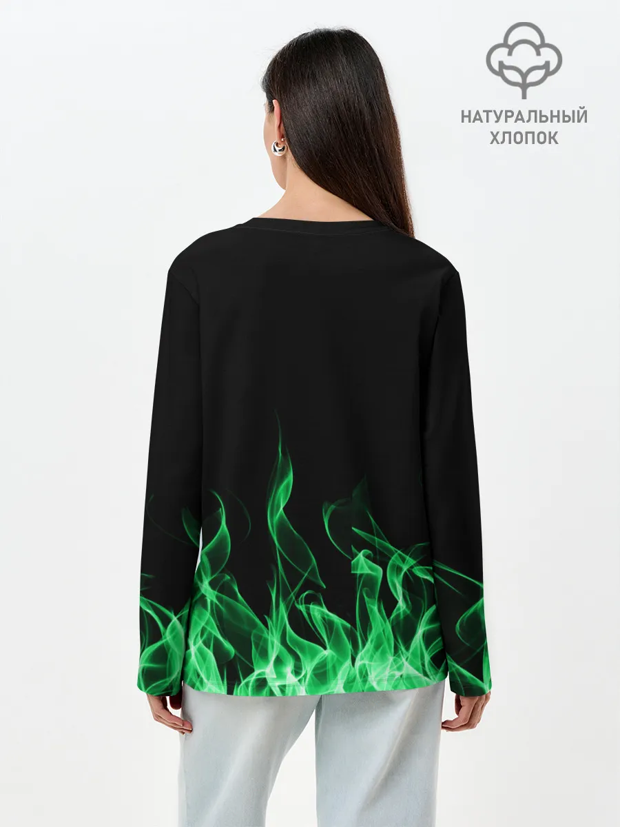 Лонгслив женский. Хлопок / SKODA