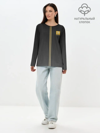 Лонгслив женский. Хлопок / RENO Passion for life