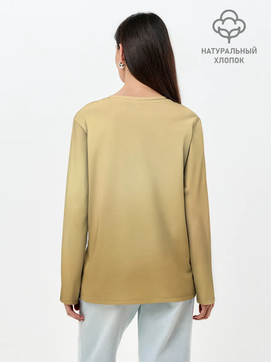 Лонгслив женский. Хлопок / Minecraft