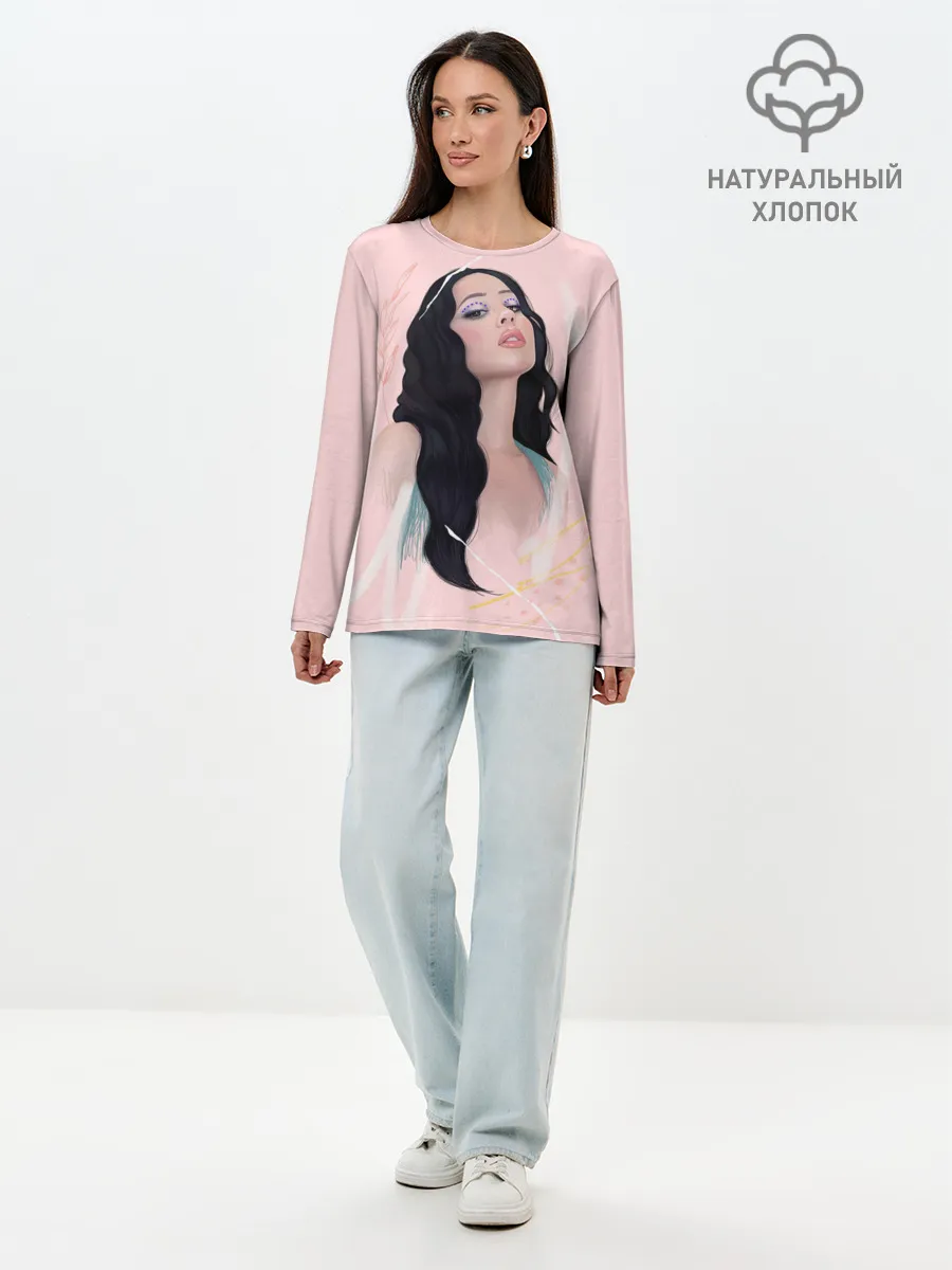 Лонгслив женский. Хлопок / сериал Euphoria