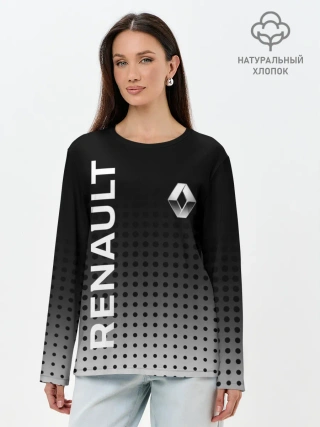 Лонгслив женский. Хлопок / Renault