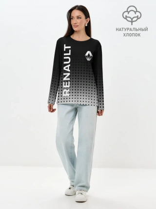 Лонгслив женский. Хлопок / Renault