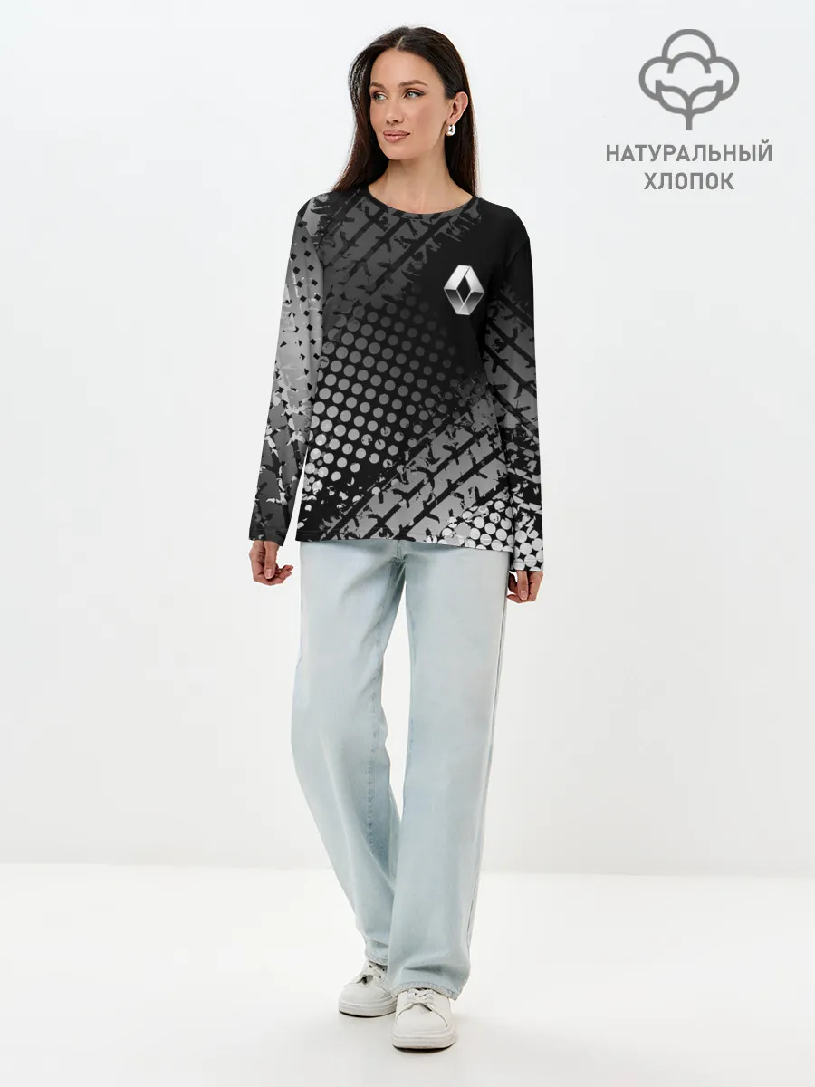 Лонгслив женский. Хлопок / Renault