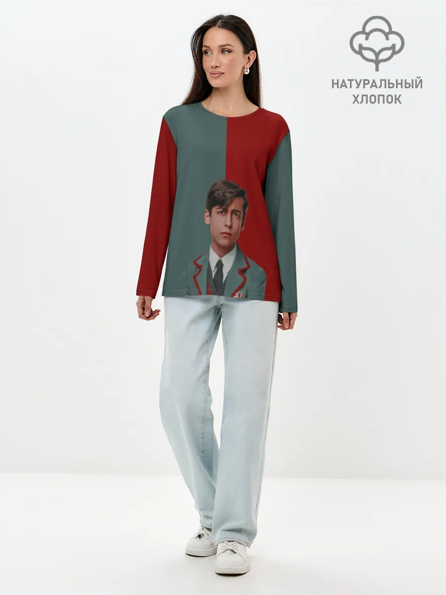 Лонгслив женский. Хлопок / Академия Амбрелла