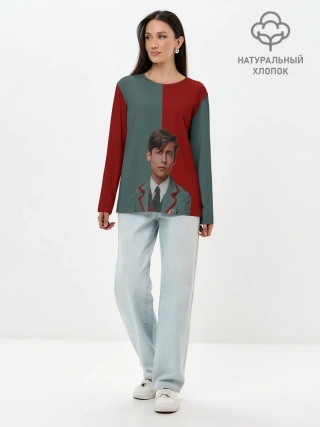 Лонгслив женский. Хлопок / Академия Амбрелла