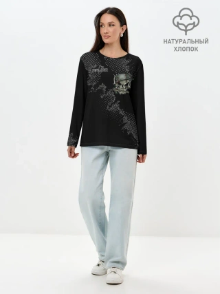 Лонгслив женский. Хлопок / Counter Strike