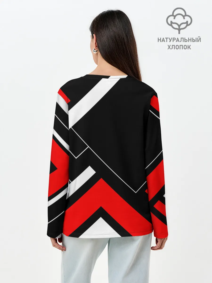 Лонгслив женский. Хлопок / Toyota