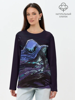 Лонгслив женский. Хлопок / Omen