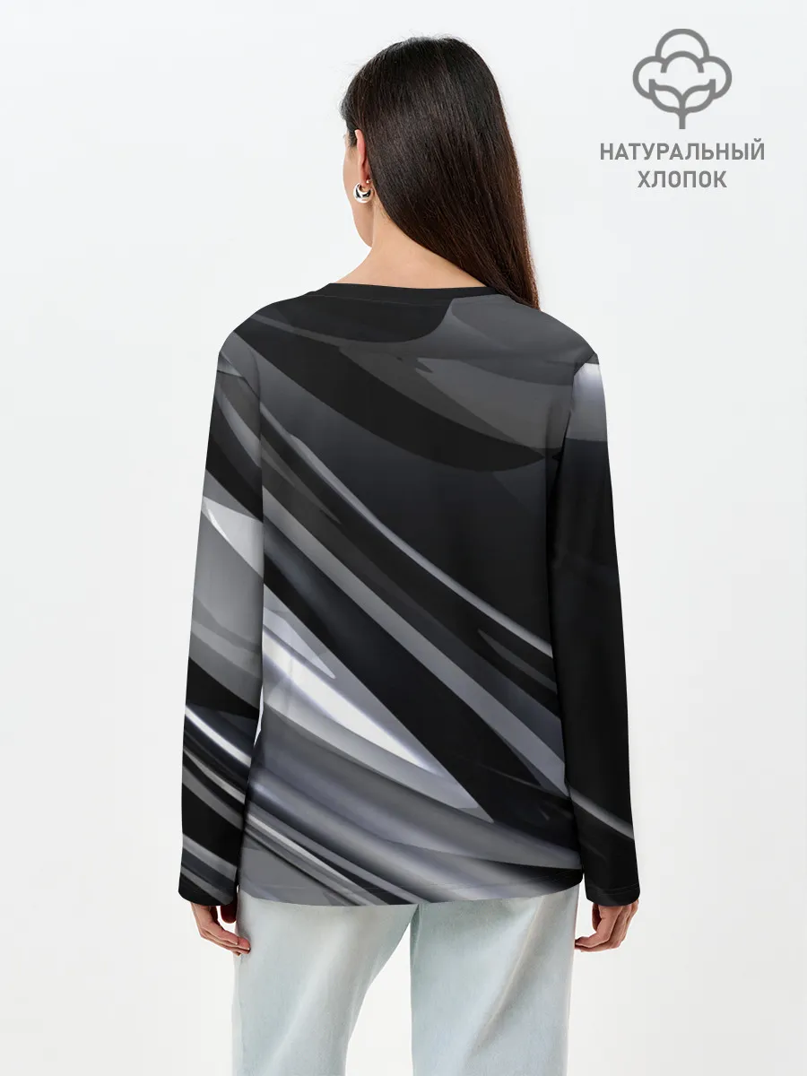 Лонгслив женский. Хлопок / Infiniti