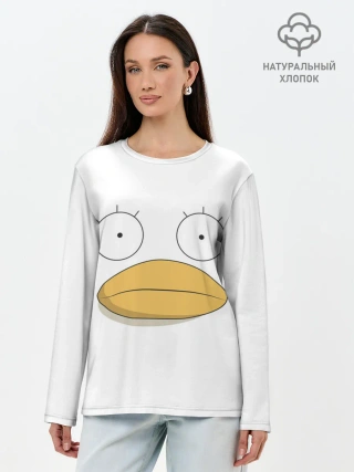 Лонгслив женский. Хлопок / Гинтама Элизабет