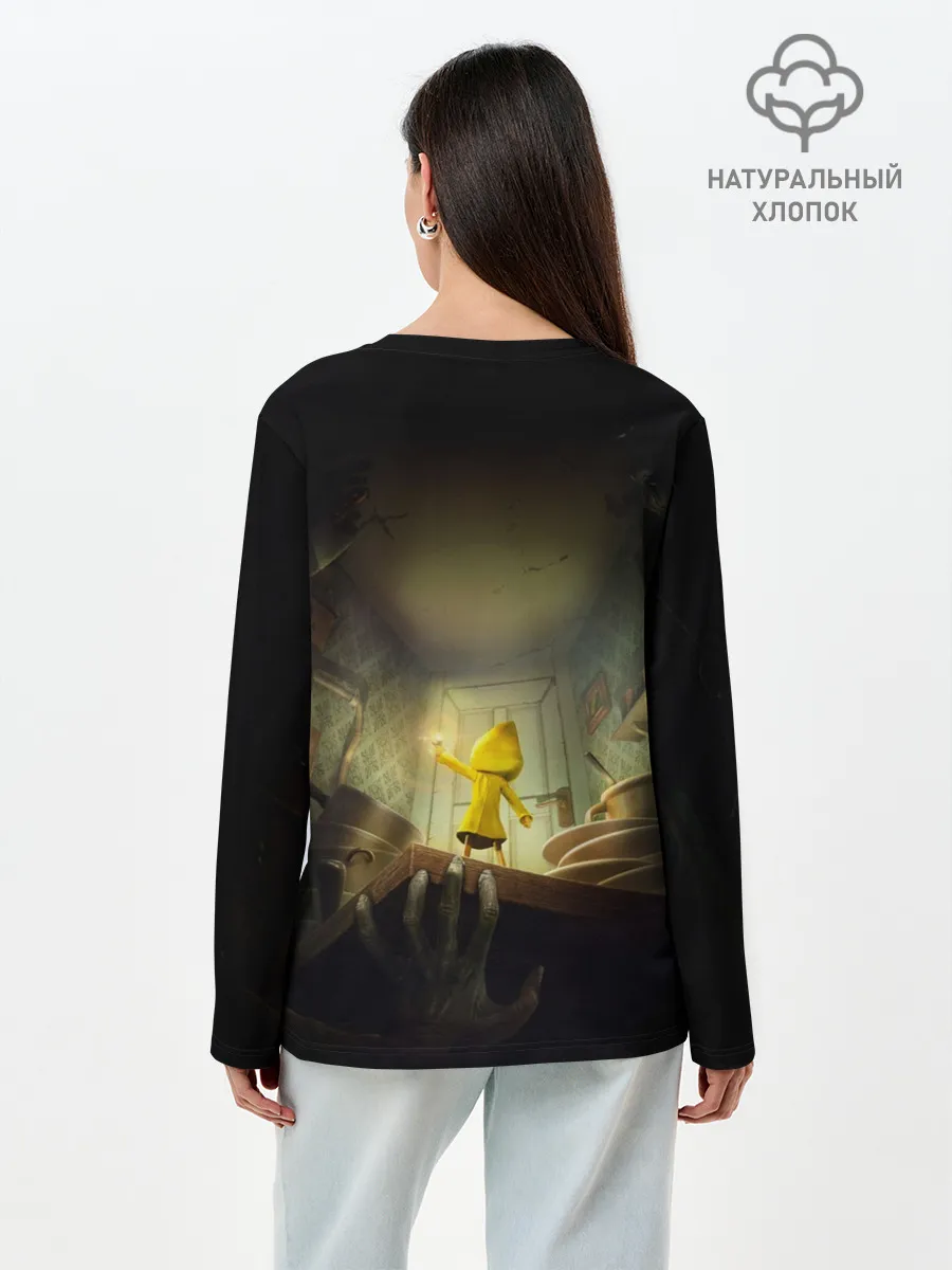 Лонгслив женский. Хлопок / Шестая - Большой кошмар