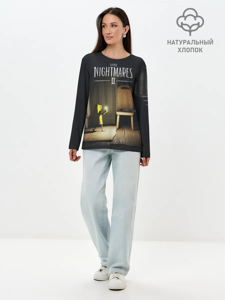 Лонгслив женский. Хлопок / Little Nightmares 2