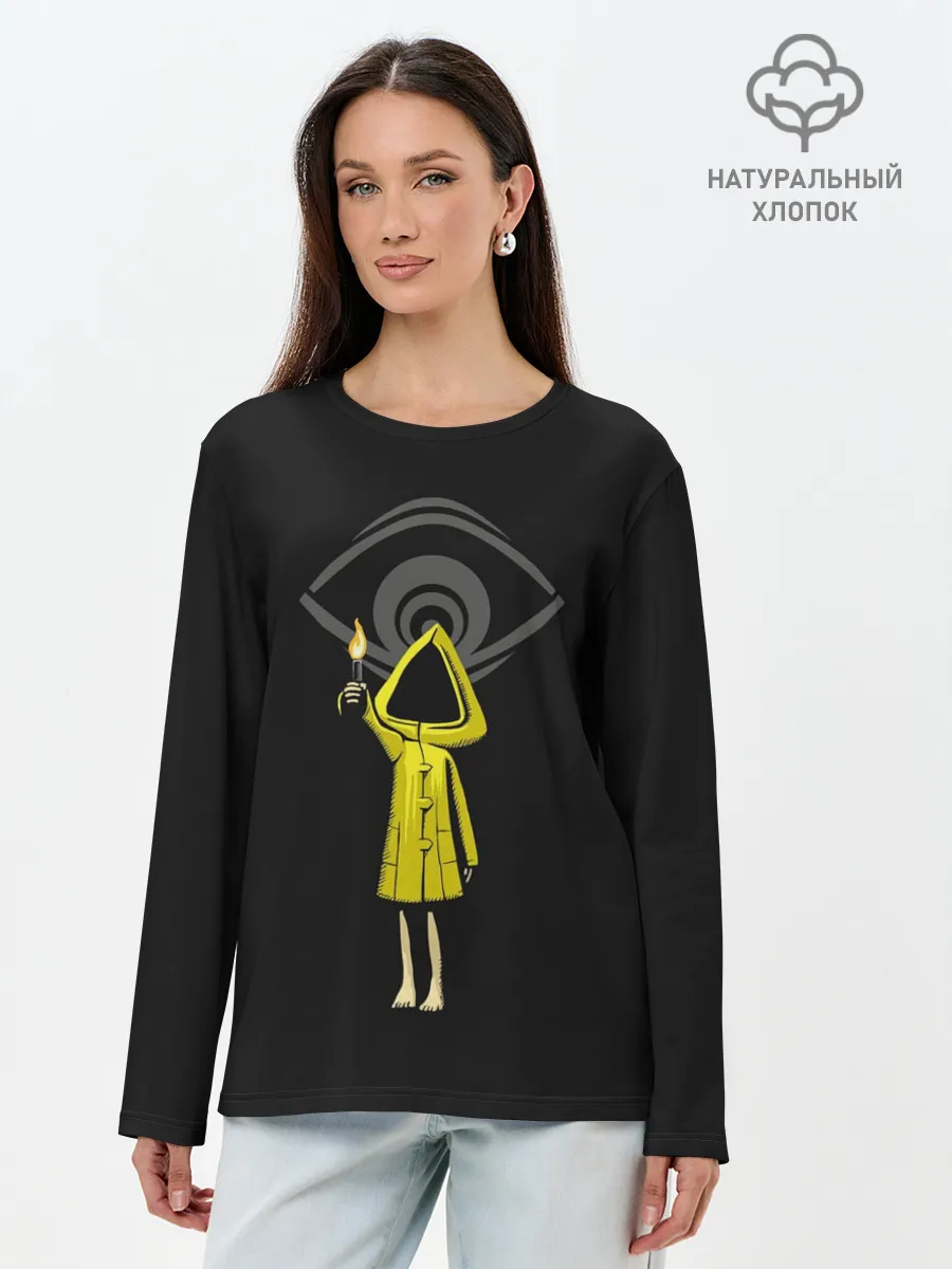 Лонгслив женский. Хлопок / Little Nightmares 2
