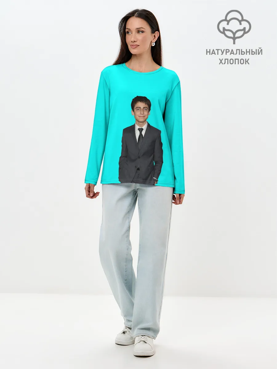 Лонгслив женский. Хлопок / Академия Амбрелла,