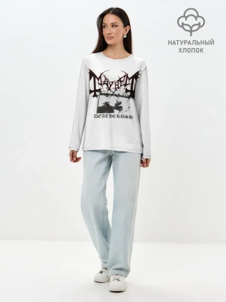 Лонгслив женский. Хлопок / Mayhem