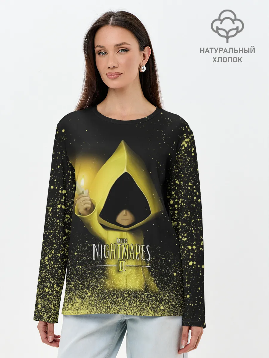 Лонгслив женский. Хлопок / Little Nightmares 2