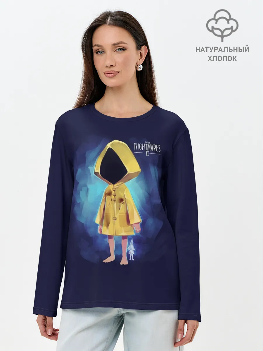 Лонгслив женский. Хлопок / Шестая из little Nightmares