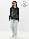 Лонгслив женский. Хлопок / SABATON