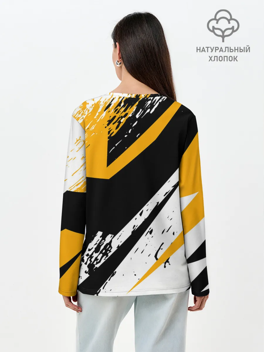 Лонгслив женский. Хлопок / Chevrolet