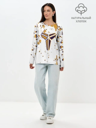 Лонгслив женский. Хлопок / Kobe Bryant.