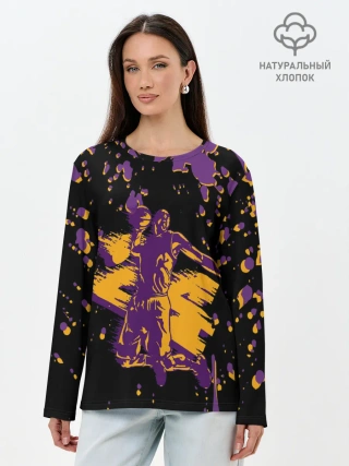 Лонгслив женский. Хлопок / Kobe Bryant.