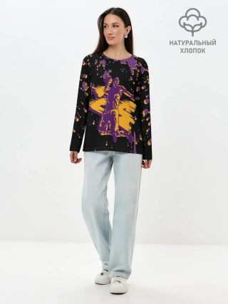 Лонгслив женский. Хлопок / Kobe Bryant.