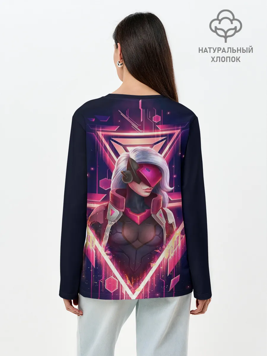 Лонгслив женский. Хлопок / Project | Katarina