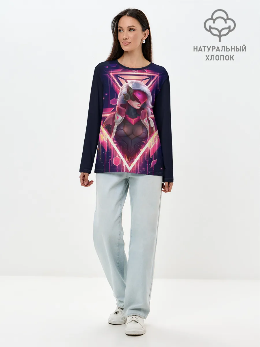 Лонгслив женский. Хлопок / Project | Katarina