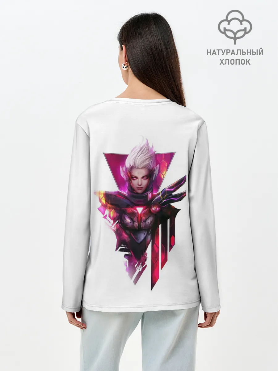 Лонгслив женский. Хлопок / Project | Fiora