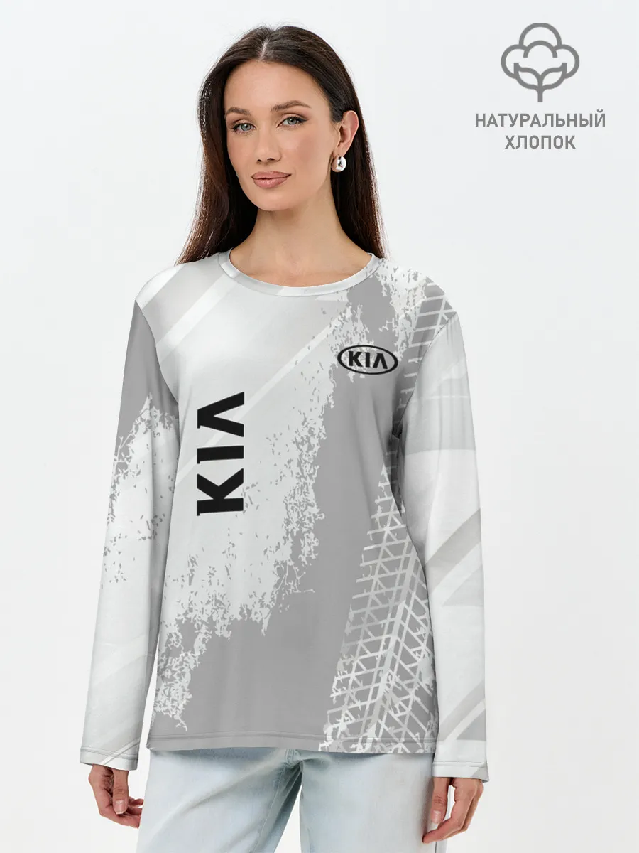 Лонгслив женский. Хлопок / Kia