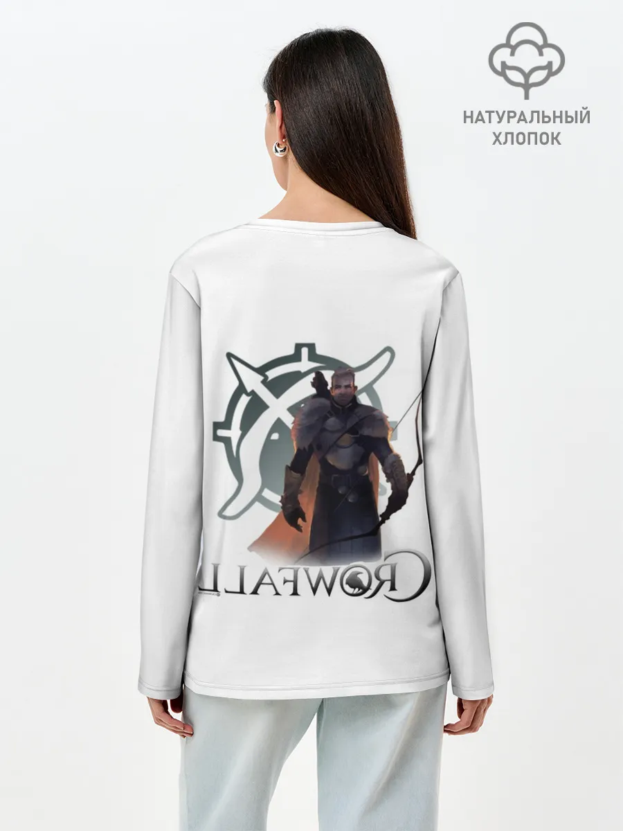 Лонгслив женский. Хлопок / Crowfall | Ranger