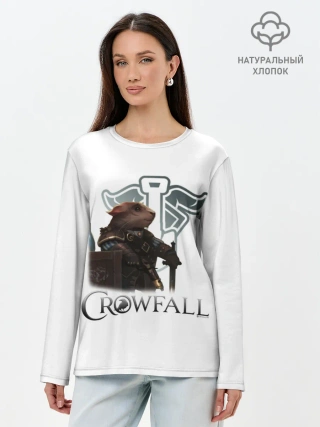 Лонгслив женский. Хлопок / Crowfall | Duelist