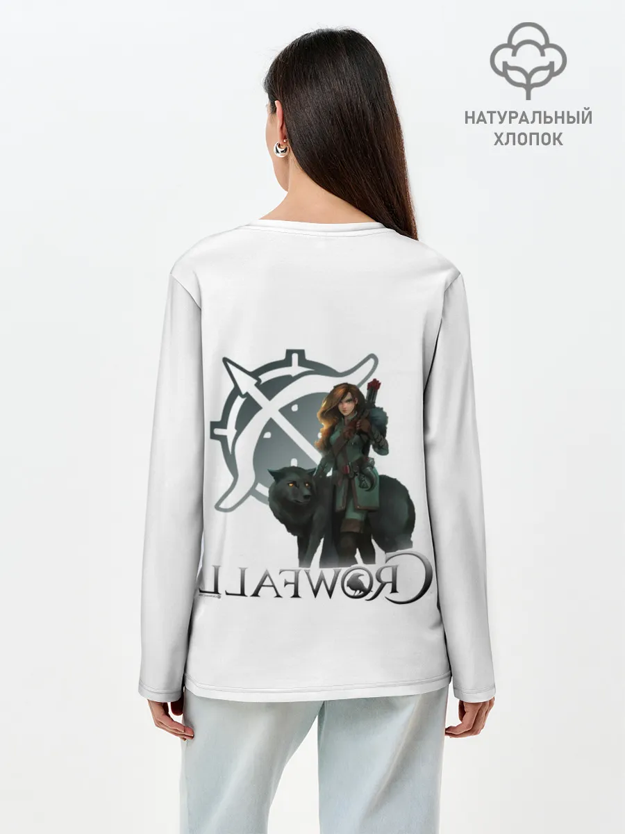 Лонгслив женский. Хлопок / Crowfall | Ranger