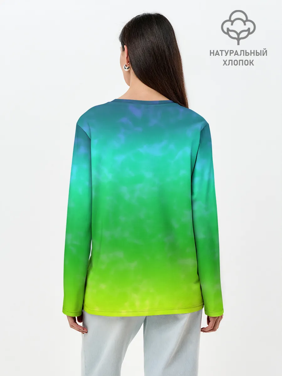 Лонгслив женский. Хлопок / СВЕЖЕЕ ЛЕТО