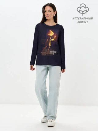 Лонгслив женский. Хлопок / Little Nightmares 2. Шестая.