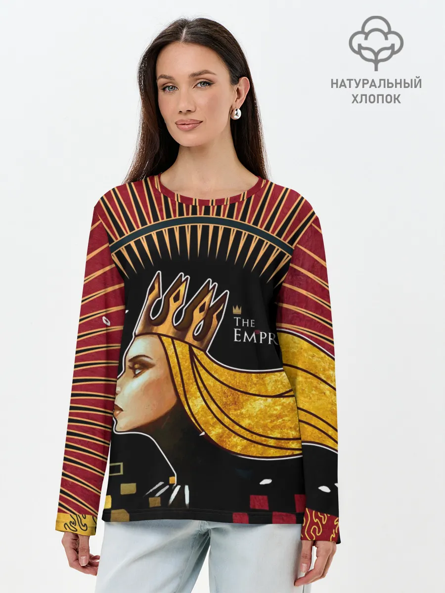 Лонгслив женский. Хлопок / AK47 The Empress | Императрица