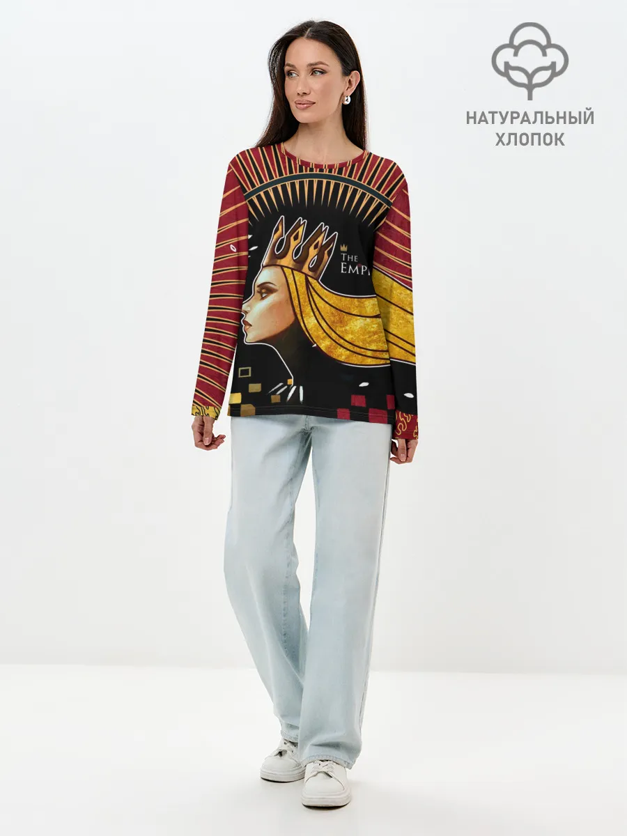 Лонгслив женский. Хлопок / AK47 The Empress | Императрица