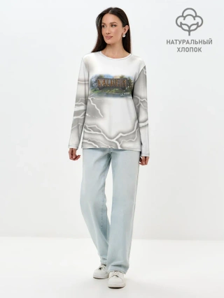 Лонгслив женский. Хлопок / Valheim