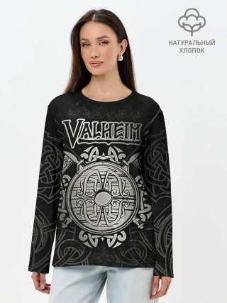Лонгслив женский. Хлопок / Valheim